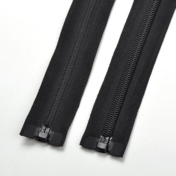 coil nylon zipper reverse